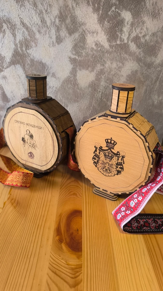 Čutura buklija za svadbu - Venčanja i proslave u Šabac, Laser art centar
