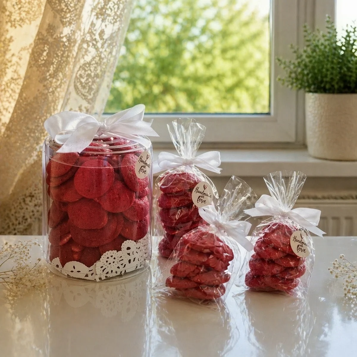 Mini red velvet keksici - Pokloni u Beograd, Tasha Lior